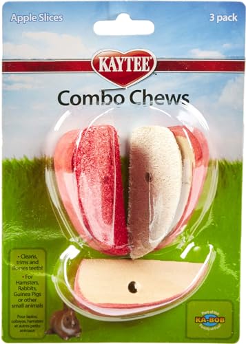 Kaytee Combo Chews Apple Slices, 3-Pack - size: 3 Count (Pack of 1)