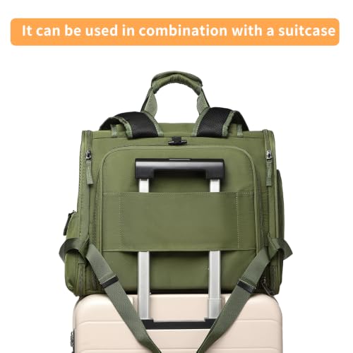 Pet Backpack Carrier for Small Dogs Medium Cats, Puppies,Breathable and Collapsible Design, Portable Travel Bag for Bearded Dragon,Rabbit Cage (Green, Small) - color: green, size: Small