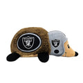NFL LAS Vegas Raiders Plush Hedgehog Toy for Dogs & Cats, Cool Soft Pet Toy for Fun and Interactive Play, Dog Chew Toy with Squeaker, Licensed Hot Pet Toy - color: Las Vegas Raiders
