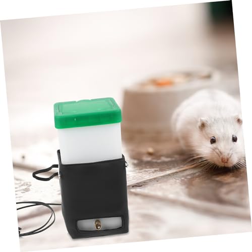 1Set 1L Heated Pet Water Bowl Heated Water Bottle Dispenser for Rabbit Cat Hamster Guinea Pigs Ferrets Birds Mouse Cockatiel Rats Other Small Animal Pet No Drip No Leak No Mess Mount Drinker