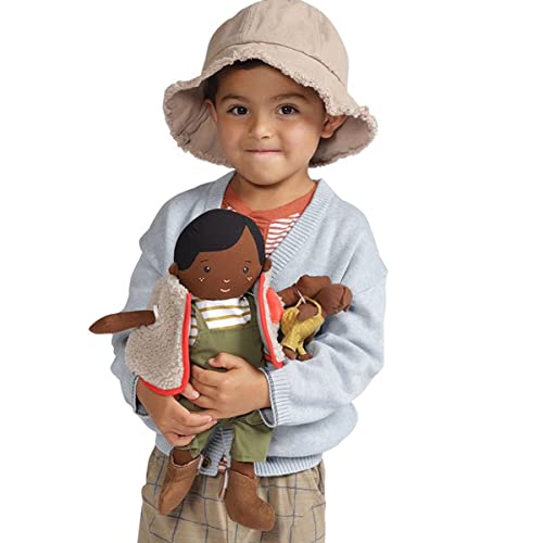 Manhattan Toy Playdate Friends Ellis Machine Washable and Dryer Safe 14 Inch Doll with Mini Bunny Stuffed Animal - style: Ellis