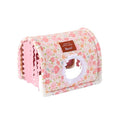 Guinea Pig Hideout No Bottom Guinea Pig Bed Easy to Clean Rabbit Hideout Bunny Beds - Small Animal Indoor Habitat for Chinchilla Ferret Hedgehog Flower-Branch Mouse (Pink Flower) - color: Pink Flower