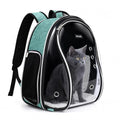 BAGLHER Cat Carrier Backpack Bubble - Fit Up to 18 Lbs - Airline-Approved Dog Backpack Carrier for Small Pets Puppies Dogs Bunny, Space Capsule Dog Carrier Backpack for Travel Outdoor Hiking, Green - color: Green
