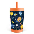 SANDJEST Outer Space Insulated Sippy Tumbler 12 Oz, Gift for Birthday, Christmas & Back to School - color: Outer Space 2