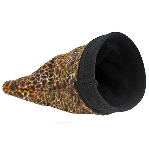 Exotic Nutrition Hedgie Pouch (Giraffe) - Hideout/Hut for Sugar Gliders, Hedgehogs, Chinchillas, Rats, Ferrets, Guinea Pigs, Rabbits, Hamsters, Squirrels