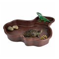 Petmolico Large Reptile Water Dish Non-Slip Bottom Habitat Accessories | For Turtle, Tortoise, Lizard, Gecko, Snake & Bearded Dragon