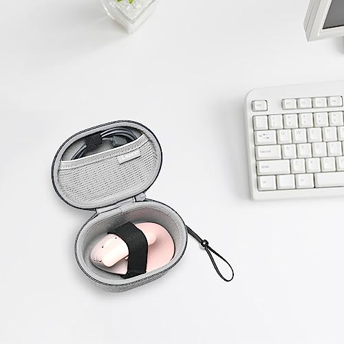 RLSOCO Travel Case for Logitech Lift Vertical/MX Vertical Wireless Ergonomic Mouse - Grey (Case Only) - color: Grey