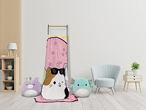Franco Squishmallows Bedding Super Soft Plush Throw Blanket, 62 in x 90 in, Twin - color: Squishmallow, size: 62 in x 90 in