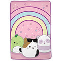 Franco Squishmallows Bedding Super Soft Plush Throw Blanket, 62 in x 90 in, Twin - color: Squishmallow, size: 62 in x 90 in