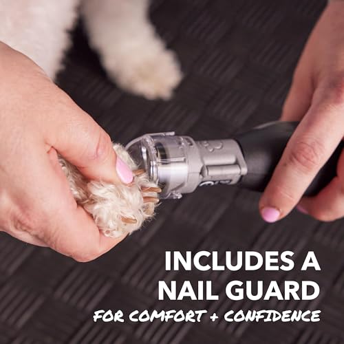 Dremel PawControl 7760-PGK Dog Nail Grinder and Trimmer - Cordless & Rechargeable Pet Grooming Tool Kit - Safe and Humane for Dogs, Cats, and Small Animals - style: 7760-PGK