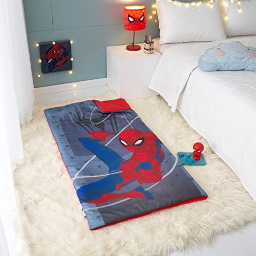 Sling Bag Slumber Set - color: Spiderman Grey