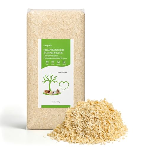 35oz Natural Aspen Wood Pet Bedding – Low Dust, Odor Control & Ultra Absorbent Shavings for Hamsters, Parrots, Guinea Pigs & Small Animals - size: 35oz
