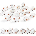 18 Pieces Mini Birds Animals Tiny Resin Animals for Dollhouse Fairy Garden Landscape Aquarium Party Decorations - style: Bird