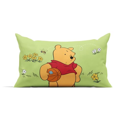 Disney Winnie The Pooh Twin Comforter Set 4 Piece Includes Reversible Comforter & Sheet Bedding Set Soft Fade Resistant Microfiber Officially Licensed - color: Pooh Star Twin
