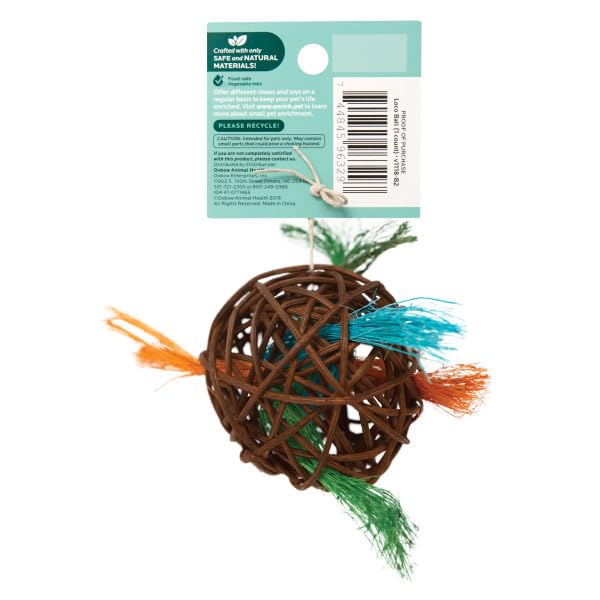Oxbow Enriched Life Loco Ball. Small animal enrichment toy - style: Loco Ball