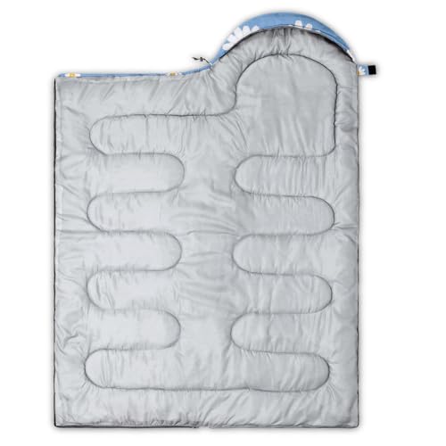 Kids Sleeping Bag for Boys Girls,3D Basketball Print-Lightweight Warm Portable Outdoor Indoor-Waterproof Cold Weather Resistant Sleeping Bag for Camping Hiking - color: Daisy