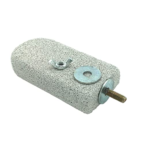 Shelltech Pumice Lava Ledge for Birds, Chinchillas, Hamsters, Parrots - Teeth & Beak Grinding Block - 1 Pack