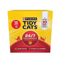 Purina Tidy Cats 24/7 Performance Clumping Cat Litter, 38 lb Box | Clean Linen scent with a slow-release deodorizer, guaranteed 10-day control - size: 38 Pound (Pack of 1)