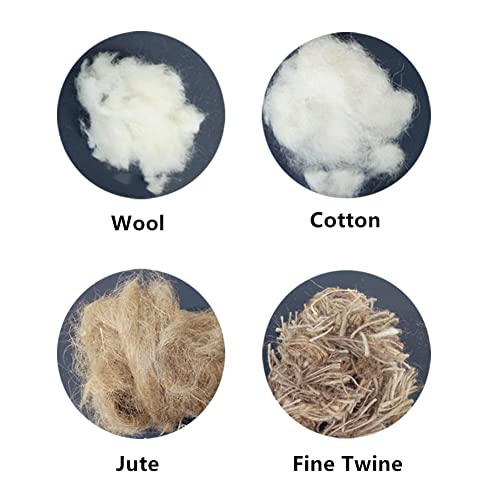 1.4 Oz Natural Bird Nesting Materials, Bird Nest Bedding Material, Great for Nest Building for Bird Small Animals - size: Mixture 1.4 Oz