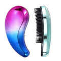 Small Dog Brushes, Grooming Brushes Puppies Hair Remover Soft Bristles, (Gradient Color/Blue, 2 Pcs), Intended for Small Pets/Home/Grooming - color: Gradient Color/Blue