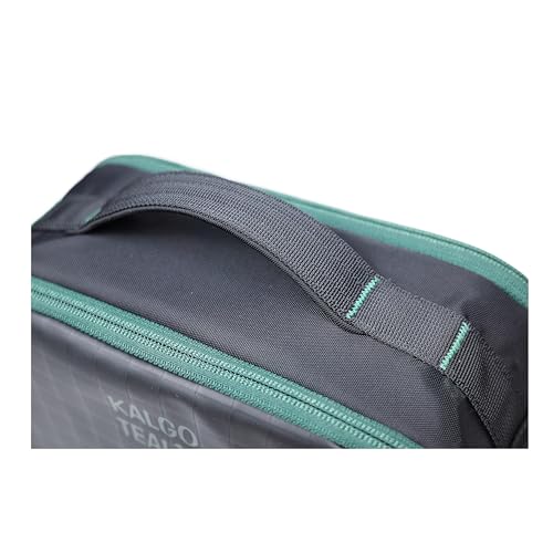 Accessories Bag & Tech Pouch | Organizer for Cables, Electronics & Everyday Essentials, Water-Repellent, Dual-Sided Padded - color: Black Stealth