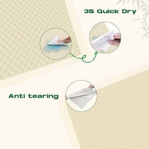Bamboo Small Puppy Pads Pee Pads for Dogs 22"x22" 30 Count | Training Pads Deodorizing Leakproof Quick Drying Dog Pee Pads Super Absorbent Disposable Puppies - size: 22 x 22 inches (30 Count)