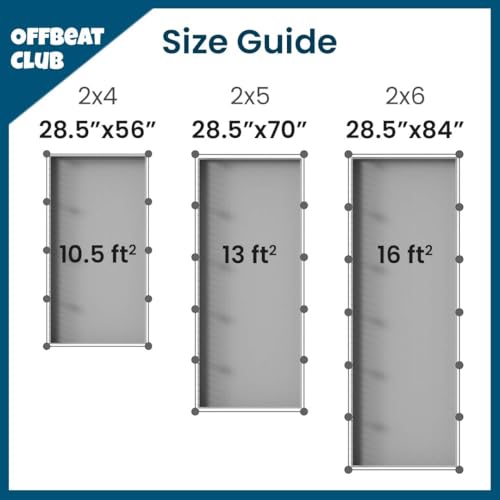 GuineaDad Piggy Condo – Premium C&C Cage with Balcony, Ramp, & Pillars for Guinea Pigs & Small Animals with Coroplast Base | Acrylic, C&C Grids for Small Pets (Acrylic, Standard (29" x 58.5" x 42"))