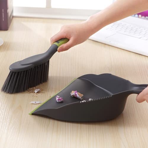 Dustpan and Brush Set,Dust Pans with Brush,Hand Broom Dust Pan,Broom Dustpan Set are Suitable for Kitchen, Sofa, Table, Car Trunk and Seat, Pet Nest and so on.(2pcs) - size: 2 count