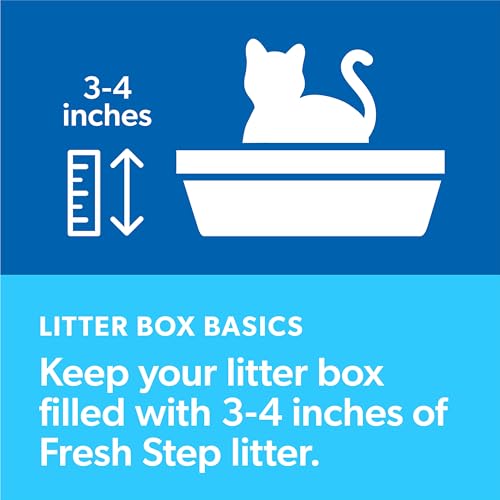 Fresh Step Simply Unscented Multi Cat Clumping Cat Litter, Low Dust, Odor Control with Activated Charcoal Tech, Compatible in Automatic Litter Boxes, 14 lb. (Pack of 3) - size: 14 lb (Pack of 3)