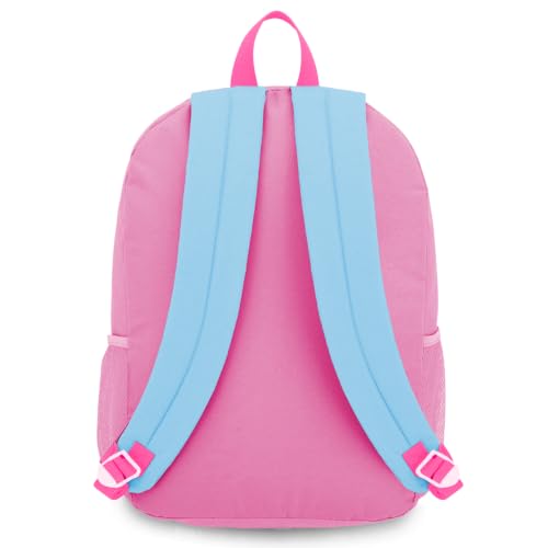 Minnie Mouse Backpack with Lunchbox Set for Girls School Bundle, More | 16in Large Durable Minnie Bookbag w/ Insulated Lunch Box Plus Water Bottle, Stickers, More - Minnie Mouse School Supplies
