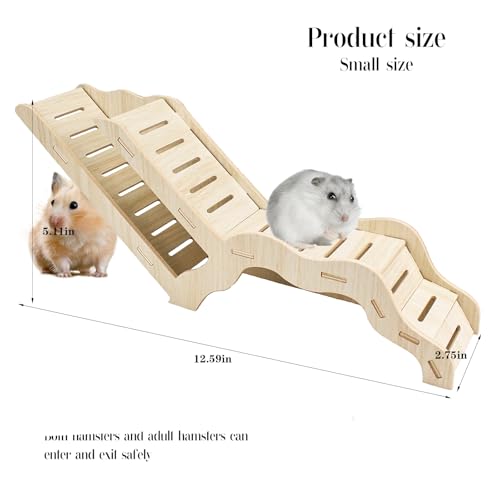 Hamster Tunnel Hamster Hideout Climbing Hamster Ladder,Burying in Hamster for Bedding,for Dwarf Gerbils and Mouse Mice Rat Other Small Animals Etc (Labyrinth Tunnel A-Small) - color: Small A