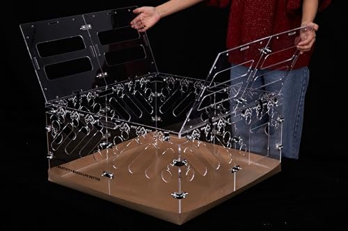 2X2 feet Acrylic Guinea Pig Cages Lid DIY Acrylic Panels with Installation Accessories - color: 2×2ft Lid