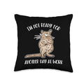 Not Ready For Another Day At Work Rat Ordinary Degu Throw Pillow - size: 16x16