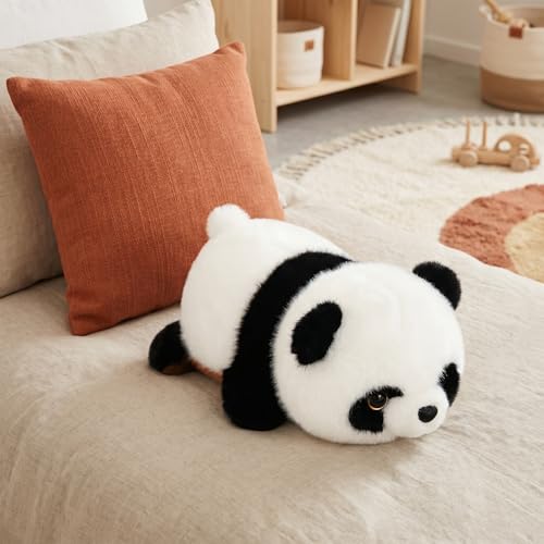YUKOUQIAN Red Panda Stuffed Animal Cute Panda Plush Doll Toy 8 inch for Girls Boys Christmas (tranf Panda red Panda) - style: tranf panda red panda