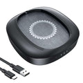 MEKASS Mouse Mover with Adjustable Interval Timer and Ultra-Silent Motor, Mouse Jiggler Simulates Real Mouse Movement, No Need Software, Mouse Jiggers for Keeping Computer Awake(Black)