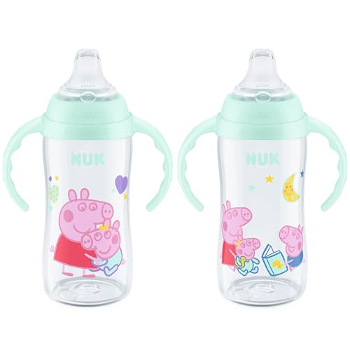 NUK Peppa Pig Learner Cup, 10 oz, 2 Pack - color: Peppa Pig