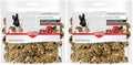 Kaytee Granola Bites with Superfoods Cranberry, Apple and Flax for Rats, Mice, Hamsters, Gerbils, Rabbits, Guinea Pigs and Chinchillas, 4.5 oz (Pack of 2) - size: 4.5 Ounce (Pack of 2), style: Cranberry, Apple & Flax