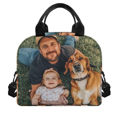 Customized Pattern Backpack for Girls Boys Backpack with Lunch Box Water Bottle Bag and Kawaii Pencil Case 1St Grade 4PCS Set Bookbag with Compartment for Large School Bag - color: Customized Pattern
