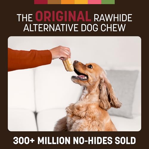 Earth Animal No Hide Dog Chews - Rawhide Free Small Rolls 2 Count Beef | Small Rolls Beef Flavored Natural Rawhide Free Long Lasting Dog Chews - Pet Treats for Small Dogs - size: 2 Count (Pack of 1)