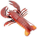 Gemini&Genius Marine Animal Toys, Giant Lobster Action Figure, Soft Plastic Lobster Toys, Wildlife Toys, Great Boys Girls Toys, Good Birthday Gift for Kids - color: Red