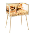 PROLEE Hamster Cage with Legs, Guinea Pig Cages Chew Proof, Hamster House, Hamster Cages and Habitats, Small Animal Cage, 40" L x 20" W x 47.5" H - size: 40.0"L x 20.0"W x 47.5"H