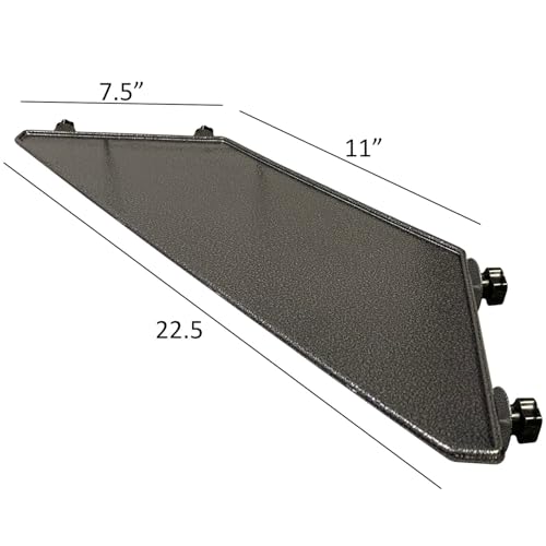 Exotic Nutrition Corner Shelves (2 Pack) Metal Cage Accessory Shelves for Sugar Gliders, Squirrels, Chinchillas, Prairie Dogs, Degus, and Other Chewing Animals