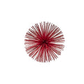 Modern Day Accents 5251 Erizo Spiked Medium Red Sphere, 8" D - color: Red, size: Medium