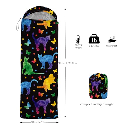 AILONEN Cartoon Car Sleeping Bags,Lightweight & Waterproof,3 Season Warm & Cool Weather,Cute Stars Printed Vehicles Transportation Sleeping Bags for Boys,Kids,Adults Travelling,Outdoors - color: Wolf1