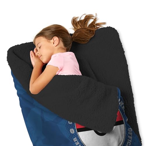 Silk Touch Sherpa Slumber Bag for Boys and Girls, Sleeping Bag with Zipper, Sleepover Set, 27 x 56 inches - color: Training Center