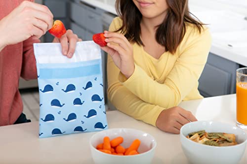 ROLL'EAT ® Snack'n'Go Animals | Reusable Snack Bag | Kids Snacks Container | Eco Friendly Food Bag | Reusable Bag for Snack Storage | Raccoon Design - style: Raccoon