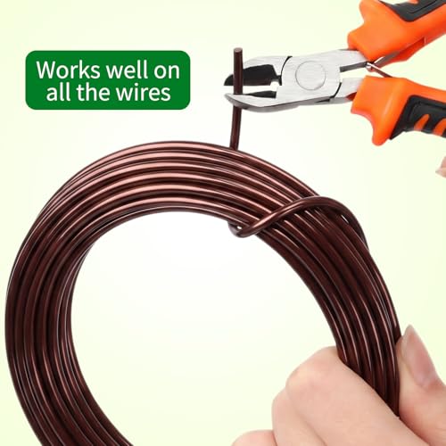 Mudder 5 Roll Aluminum Bonsai Training Wire Tree 2/2.5/3/4/6mm 42 Feet Total with Bonsai Wire Cutter Anodized Training for Holding Branches Small Trunks(Colorful) - color: Colorful, size: 2/2.5/3/4/6mm