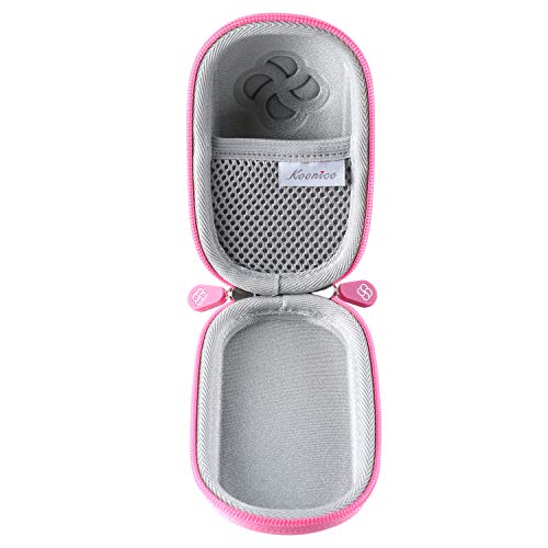 Hard Case Compatible for Apple Magic Mouse (1 2 & 3 Gen) Including Carabiner (Pink) - color: Pink