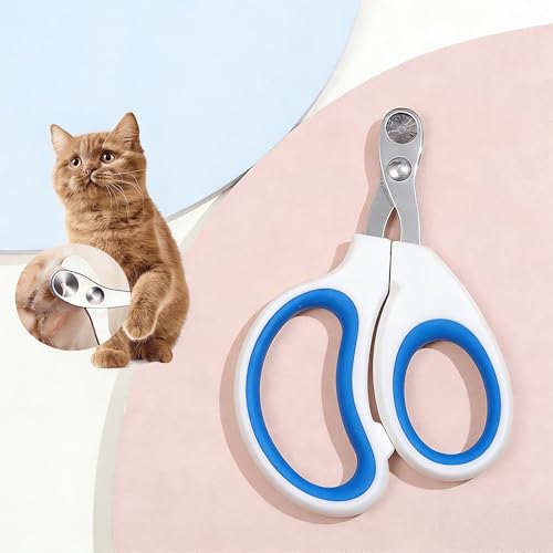 Cats & Dogs Pets Nail Clippers, Suitable for Small Animals Such as Birds, Bearded Dragon, Hamsters, Rabbits, Hedgehogs, Ferrets, Chinchillas, Guinea Pigs - color: Blue