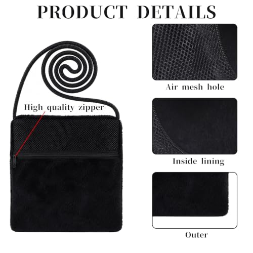 2 Pcs Sugar Glider Pouch Sugar Glider Bonding Pouch and 2 Hamster Leash Small Animal Economy Carrying Bonding Pouches Soft Hamster Bag Guinea Pig Carrier for Rat Reptile Other Small Pets